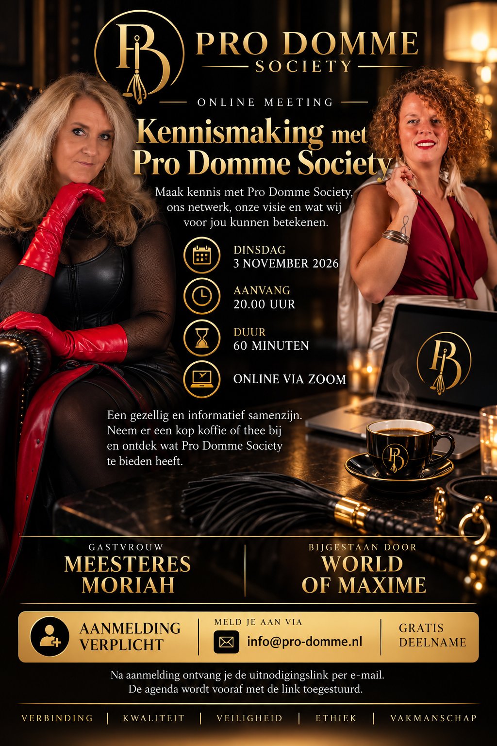 Kennismaking met Pro Domme Society